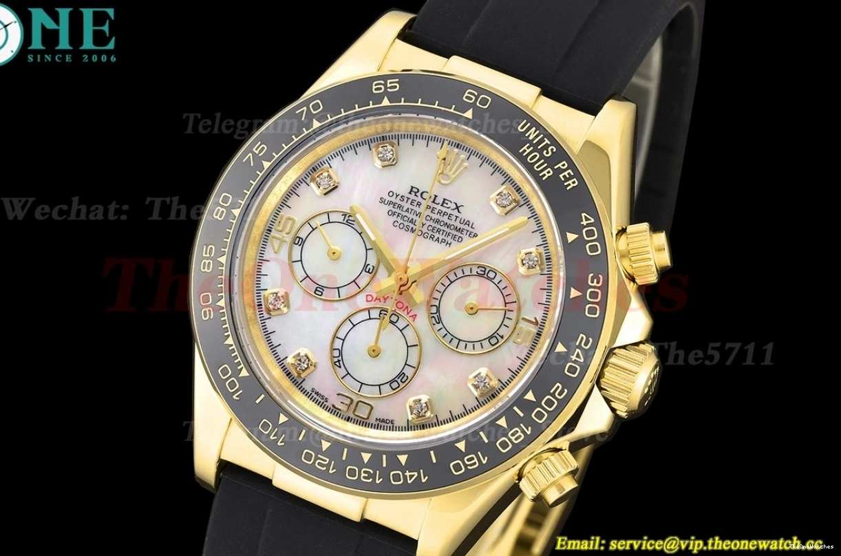 A3836 YG RU Mop 40mm Dial GDF Daytona 0510